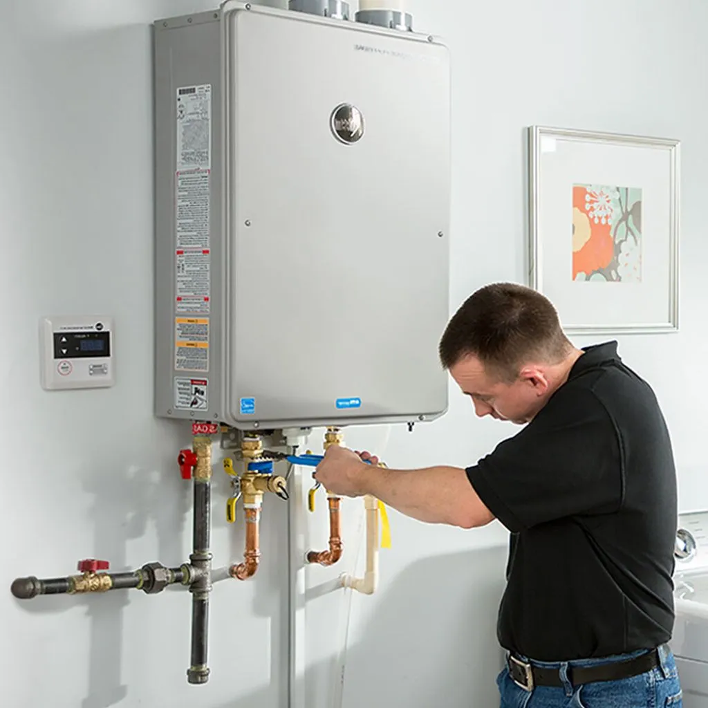 tankless water heater repair in Mapleton, ND